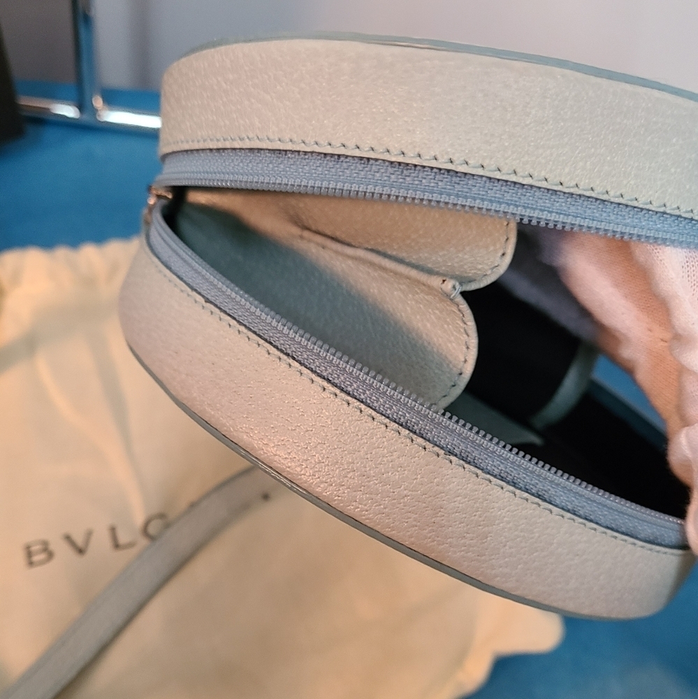 BVLGARI Round B-Zero1 Shoulder Leather Bag - Picture 2 of 16